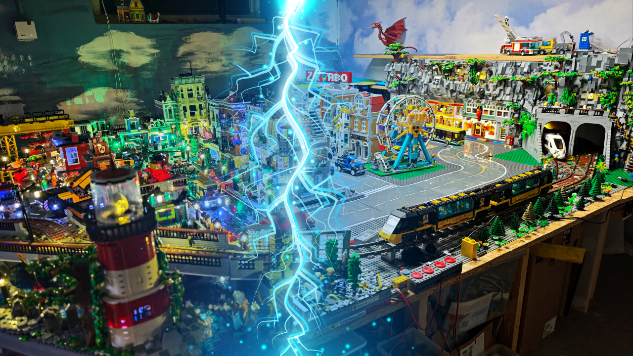 BeanVillage Beleuchtung: Stadtansicht