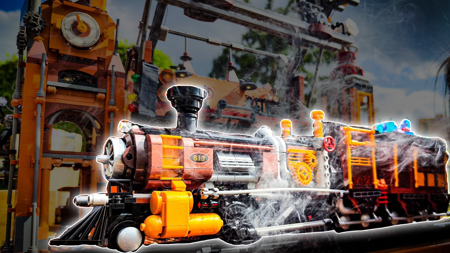 Steam-Punk Ore Train